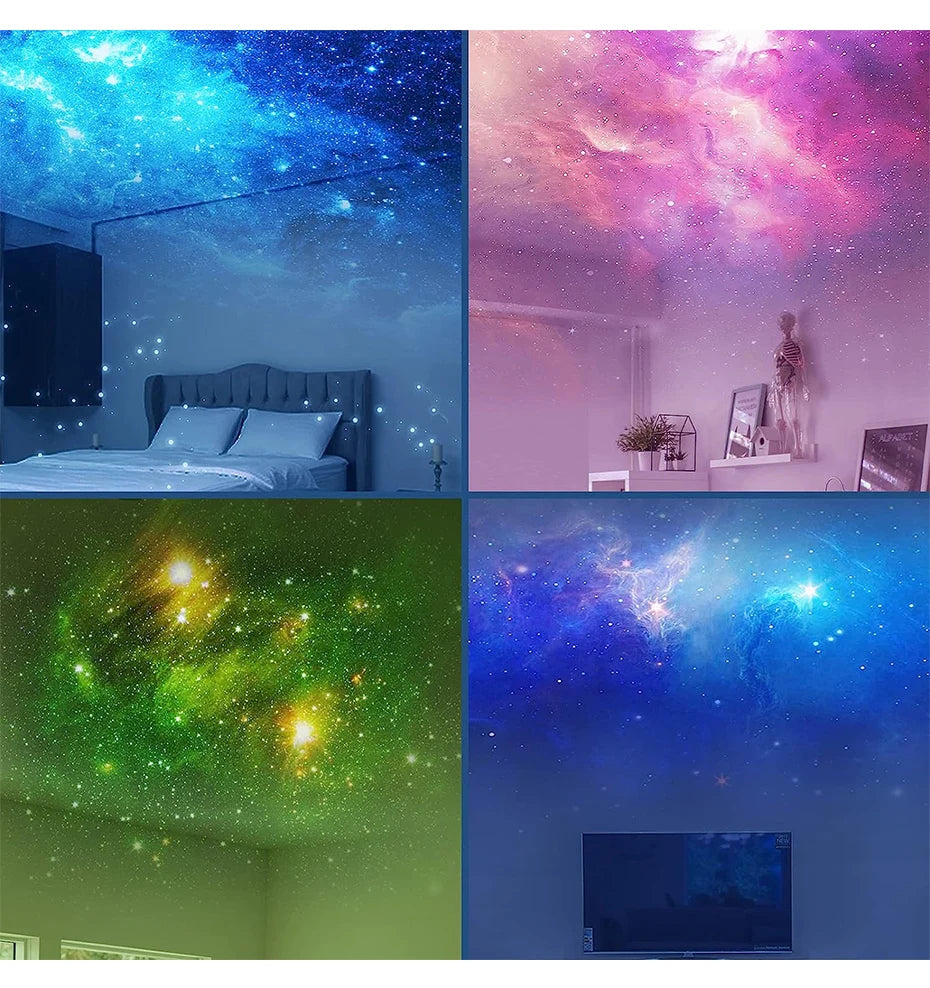 Galaxy Star Astronaut Projector – LED Starry Sky Night Light