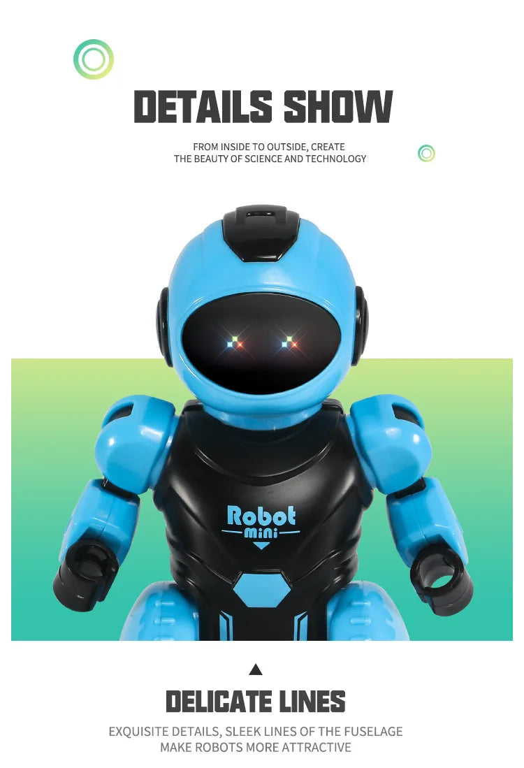 Smart Robot for Children Kids Intelligent Robots Programming Infrared Remote Control Robot Robotics Programmable Christmas Gifts