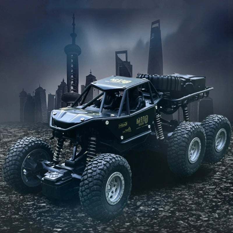 1:12 Scale RC Car With 6WD, 38CM In Length, 2.4Ghz Remote Control, Suitable For Crawling, Drifting And Off - Road, High - Speed