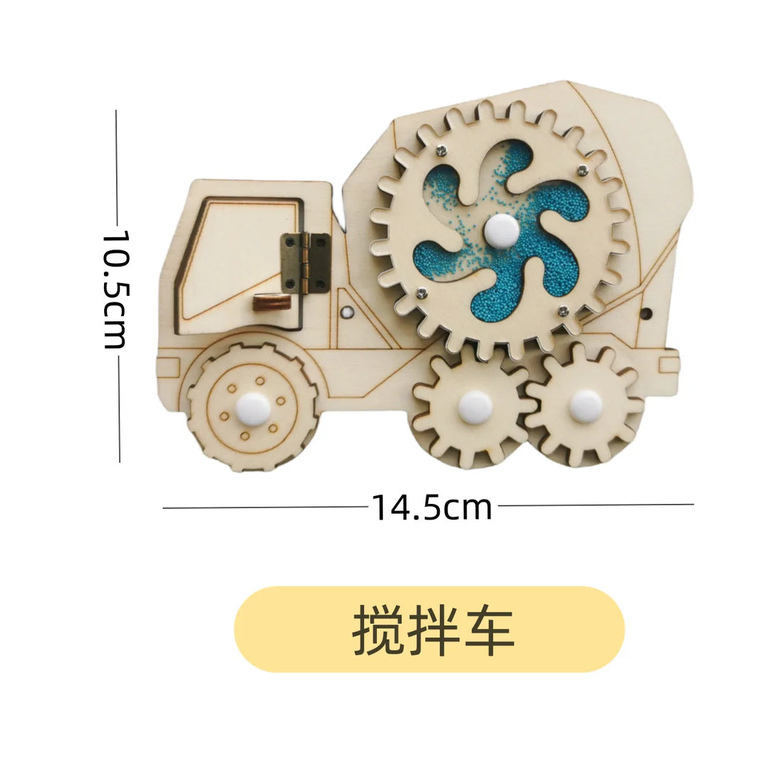 2024 Montessori DIY Busy Board – Wooden Educational Toy for Kids