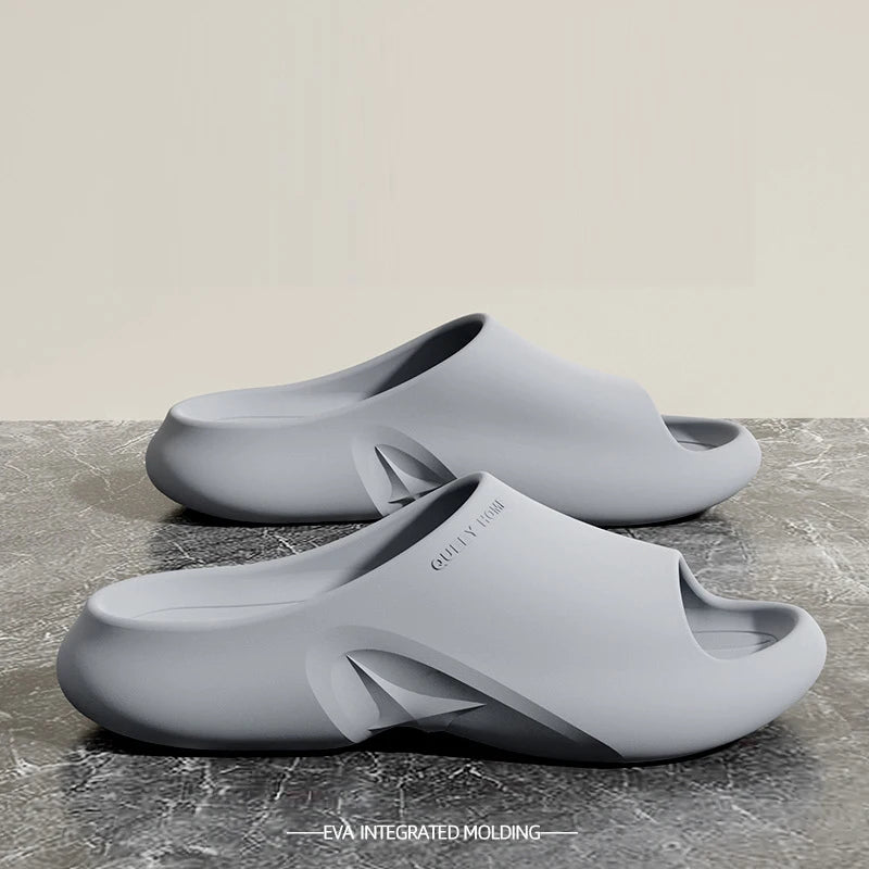 Shevalues Men’s Summer Sandals – Antislip Open-Toe Beach & Casual Slippers