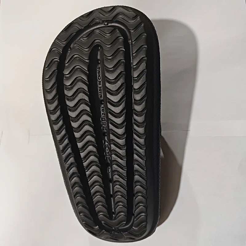 Men's Thick Bottom EVA Indoor Home Slippers Anti-Slip Suitable for Outdoor Wear Comfortable Home Slippers for Men