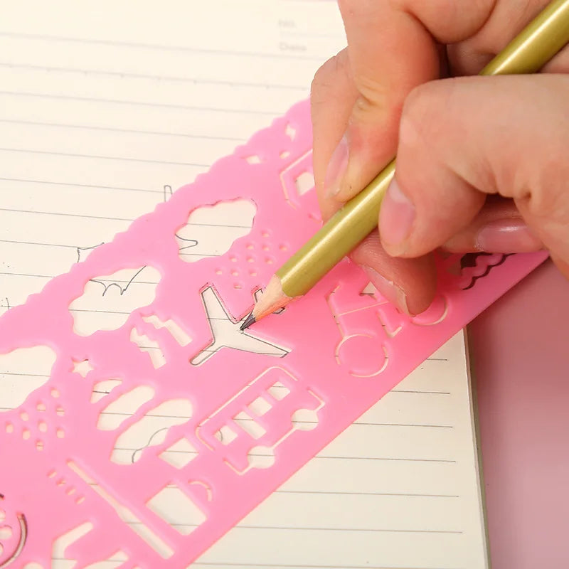 Geometry Spirograph Drawing Stencil Set – Kids Creative Art Toy