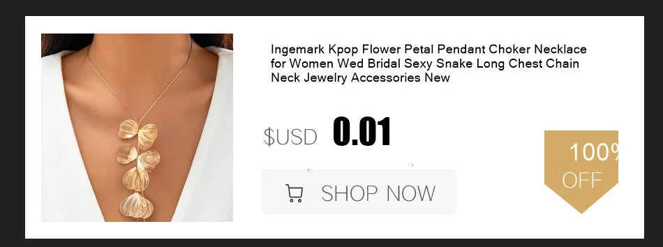 Ingemark 2PC Irregular CCB Bead Chain – Goth Cross Pendant Choker