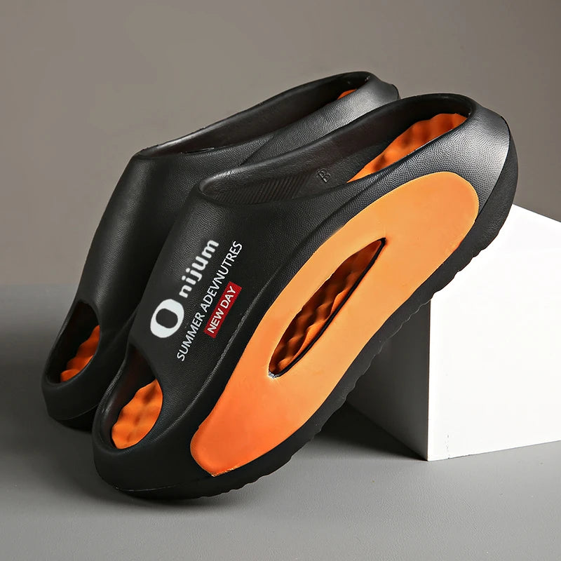 Couple Style Summer Casual 2025 Slippers New Anti-Slip and Anti-Odor Men's and Women's Outdoor Beach Slippers