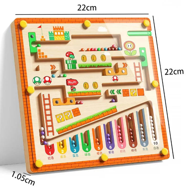 Children’s Magnetic Maze Puzzle – Early Education Toy for Ages 3–4