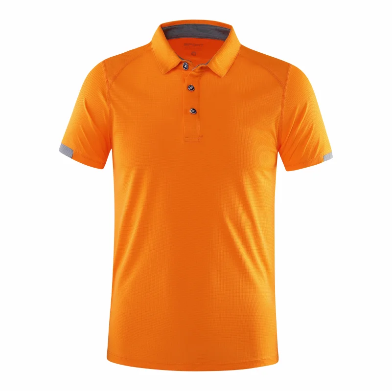Men’s Quick-Dry Polo Shirt – Casual Sports & Fitness Top