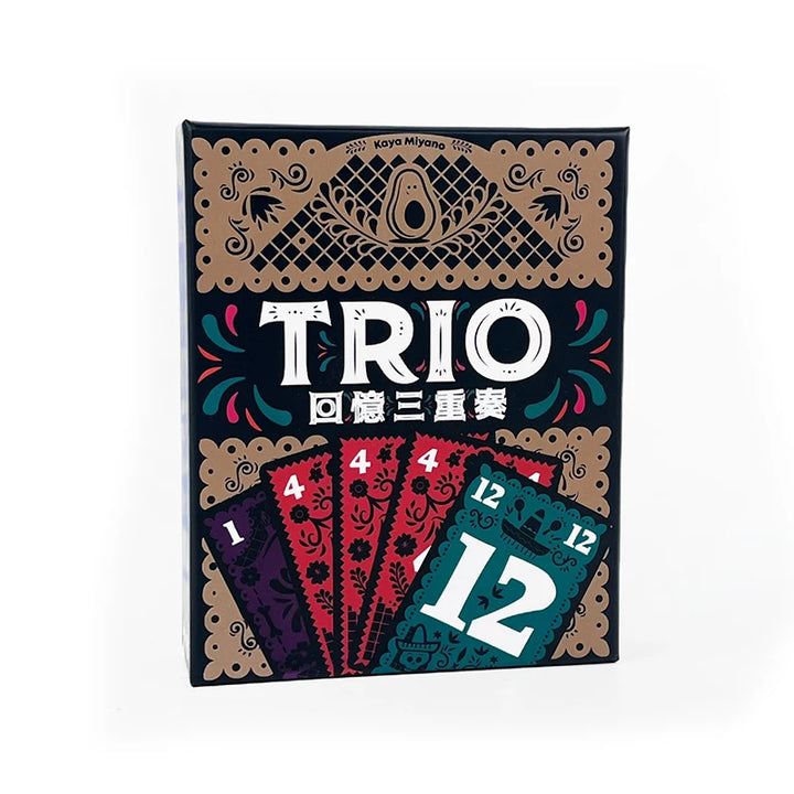 Trio Strategic Card Game – Fun Party Board Game