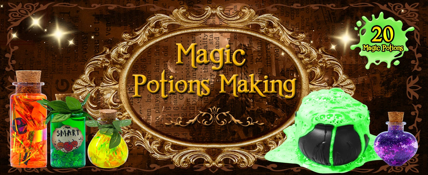 DIY Fairy Magical Potions Kit – Halloween & Christmas Craft Set