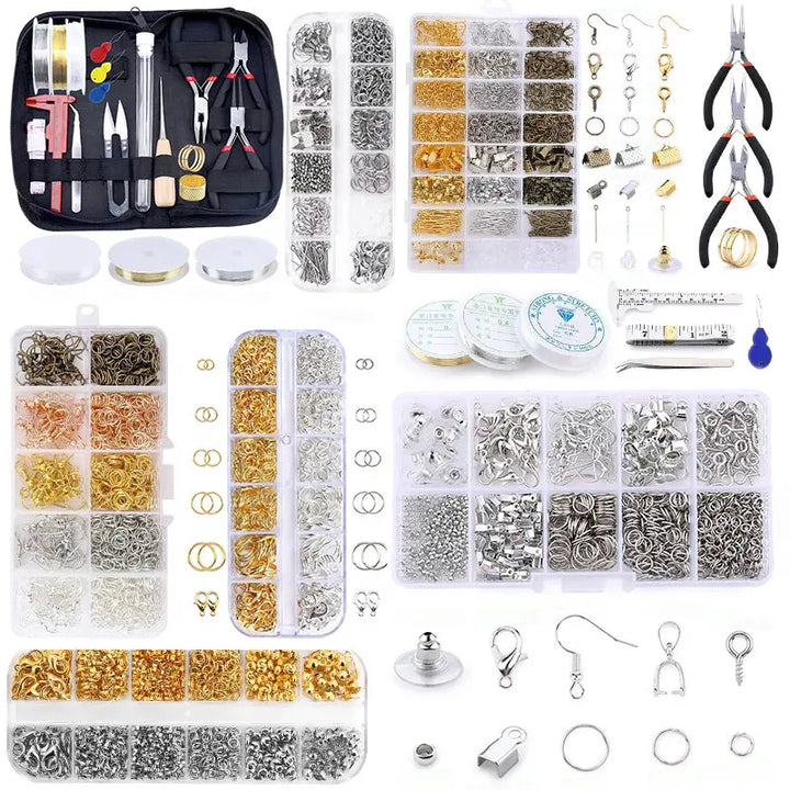 Jewelry Making Kit – Tools, Wires, Charms & Findings Set