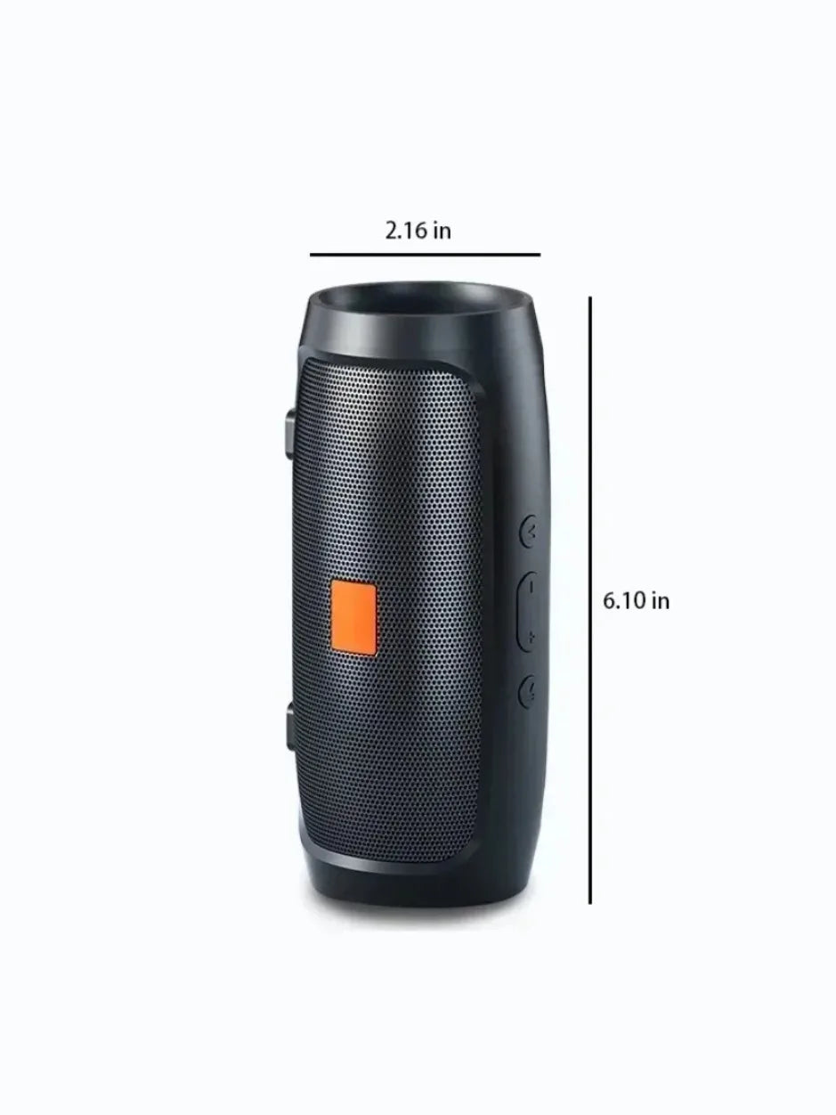 XIKCU Portable Dual Bluetooth Speaker Stereo Outdoor Tfusb Playback Fm Voice Broadcasting Portable Subwoofer 50 Wireless Speaker