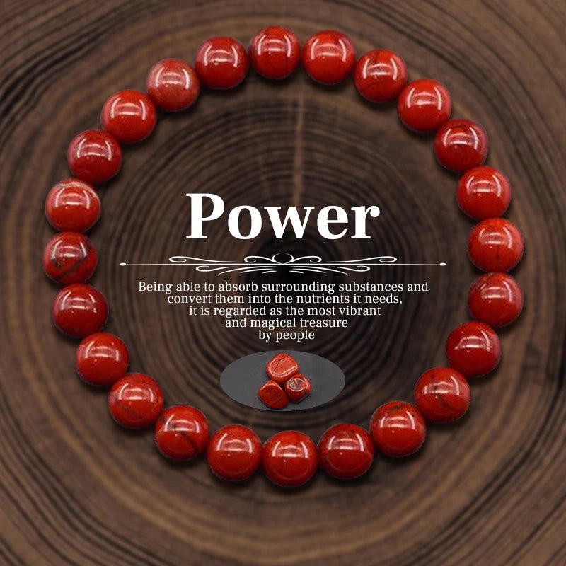 Natural Stone Bracelet – Amethyst, Quartz, Agate & Tiger Eye