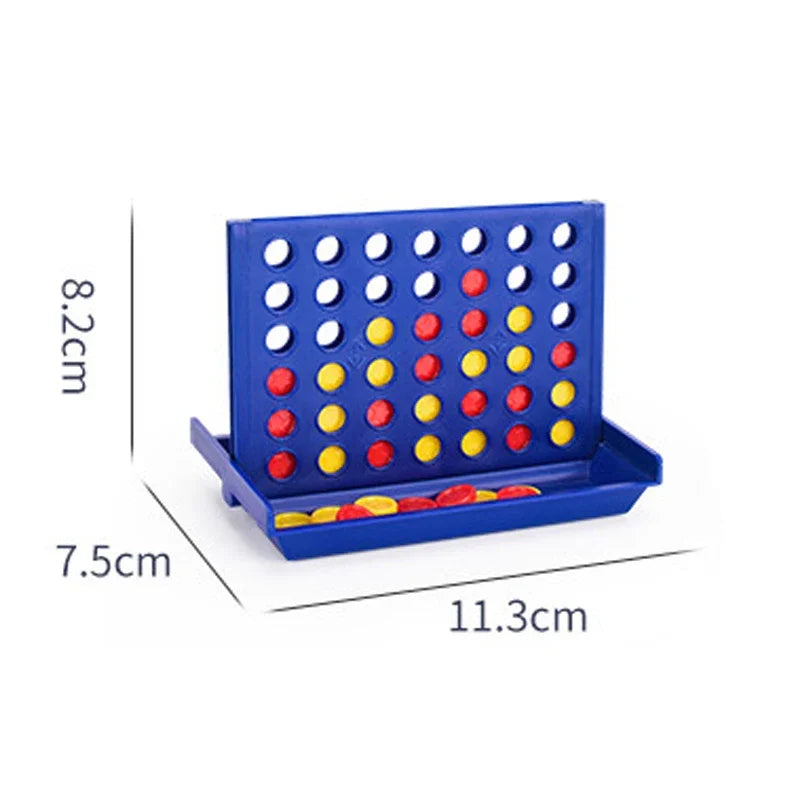 4-in-a-Row Connect Board Game – Classic Family Strategy Toy