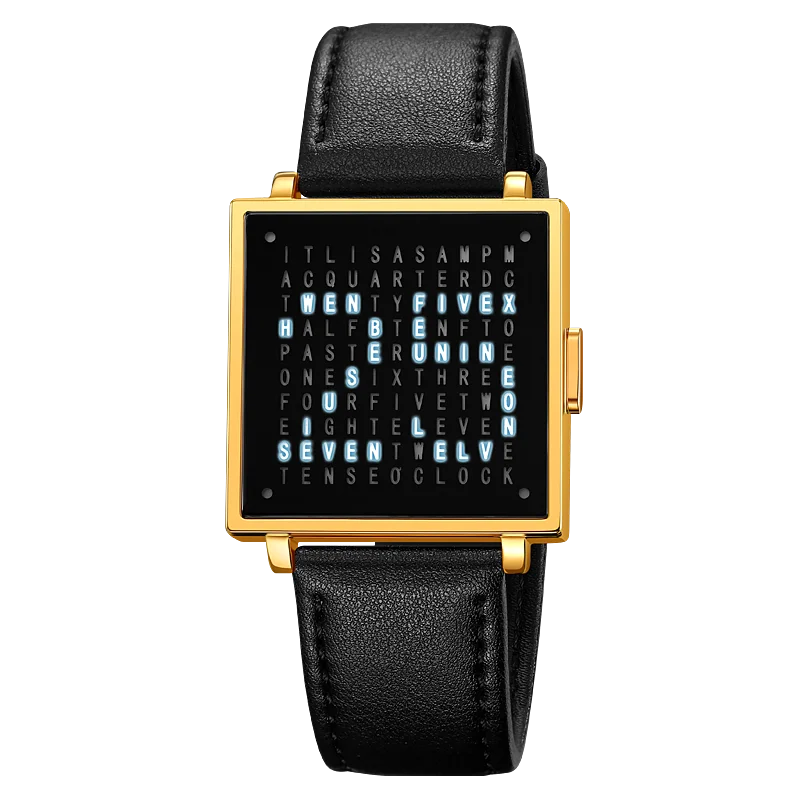 SKMEI 2388 Fashion Electronic Watch Luxury Led Light Digital Wristwatch For Man Date Display Life Waterproof Leather Strap Clock