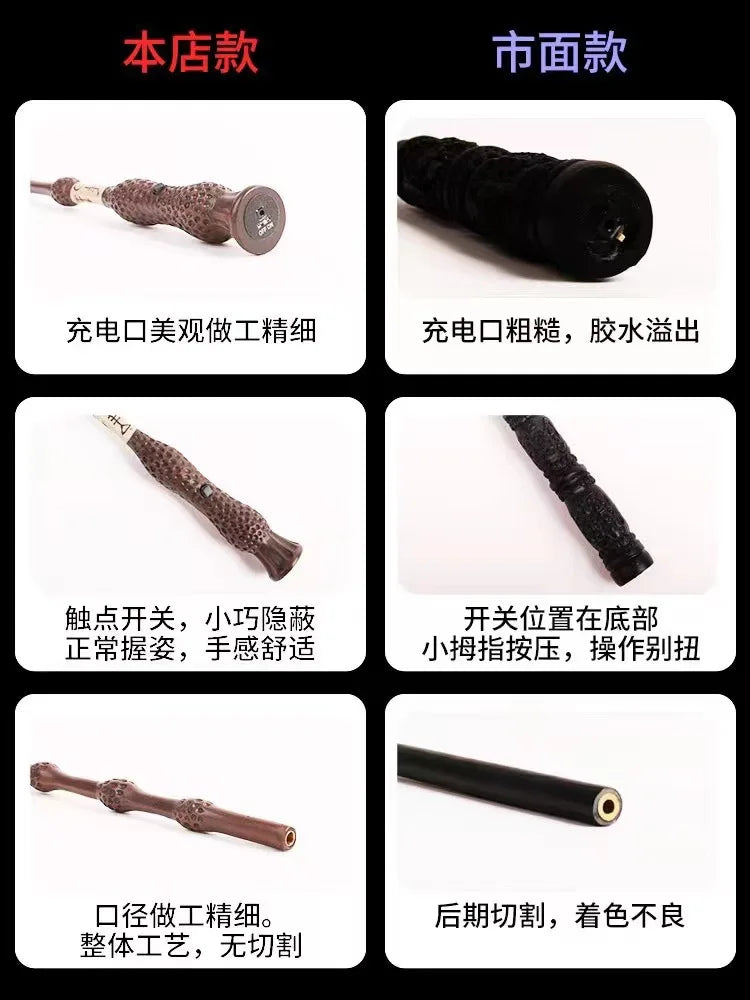 Creative Electronic Flasher Magic Wand Professional Flame Igniter Magician Prop Accessories Magia Games
