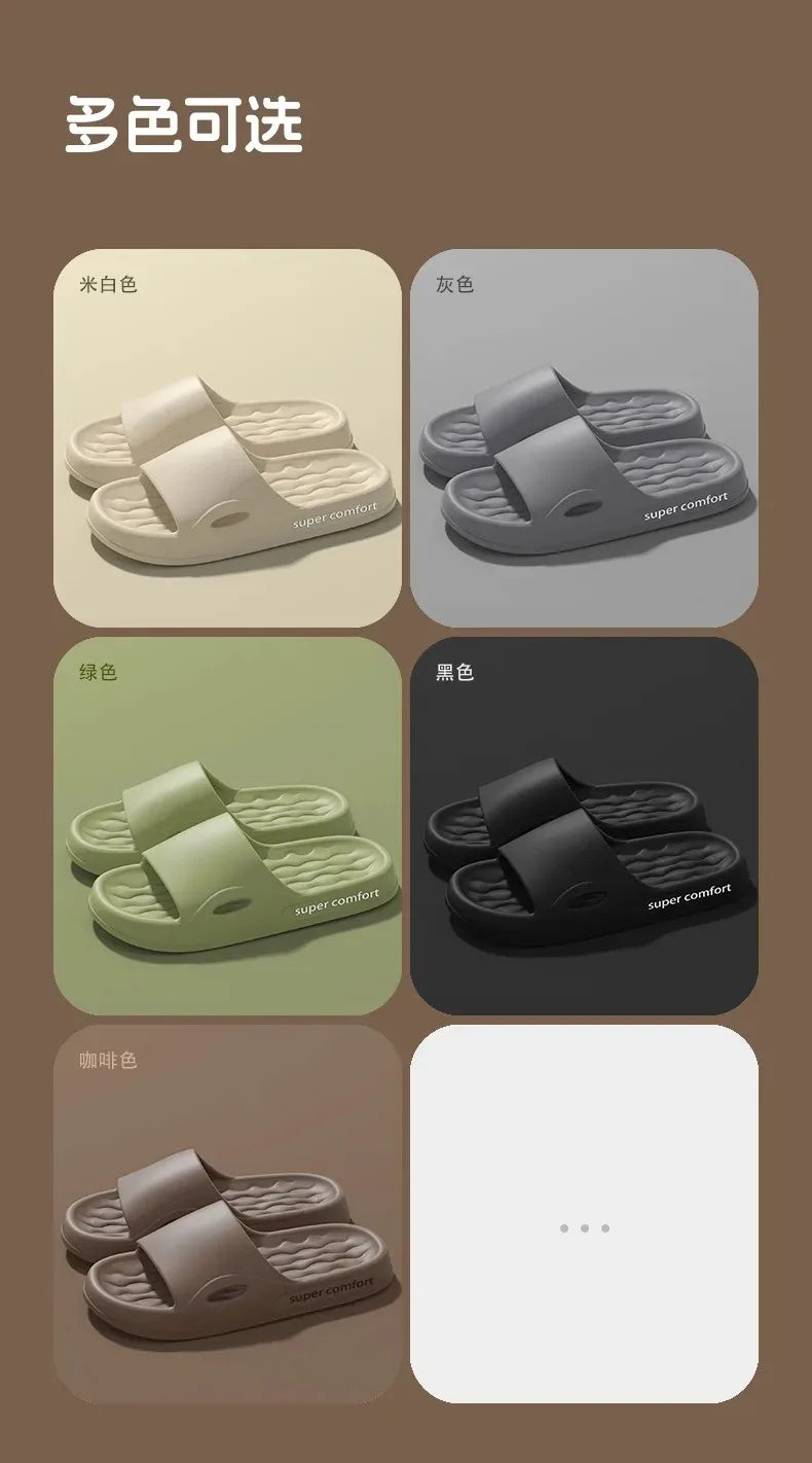 High Quality Men's Ligtweight EVA Indoor Home Sandals Slippers Shoes Men Slippers Outdoor Students Women Comfortable Slides