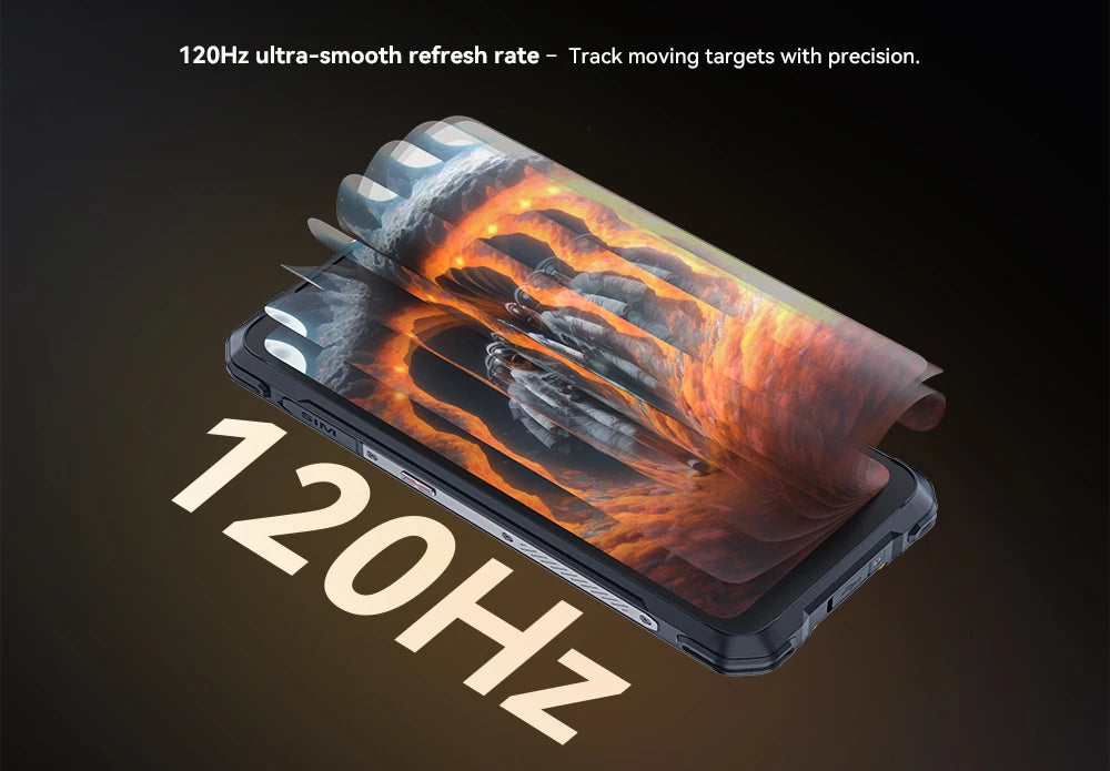 Cubot KingKong Power 5 Rugged Smartphone – 15300mAh, 120Hz
