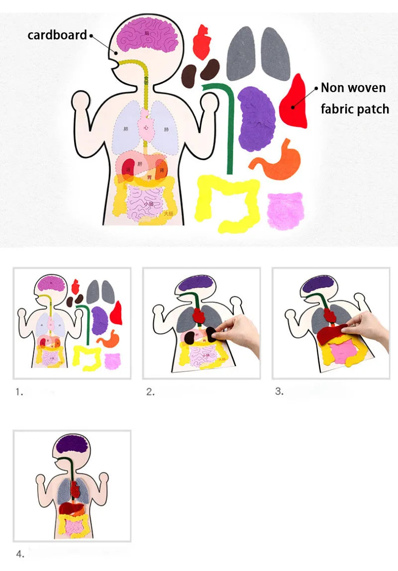 Montessori Lacing Toys – Animal Sewing Kit for Toddlers & Kids