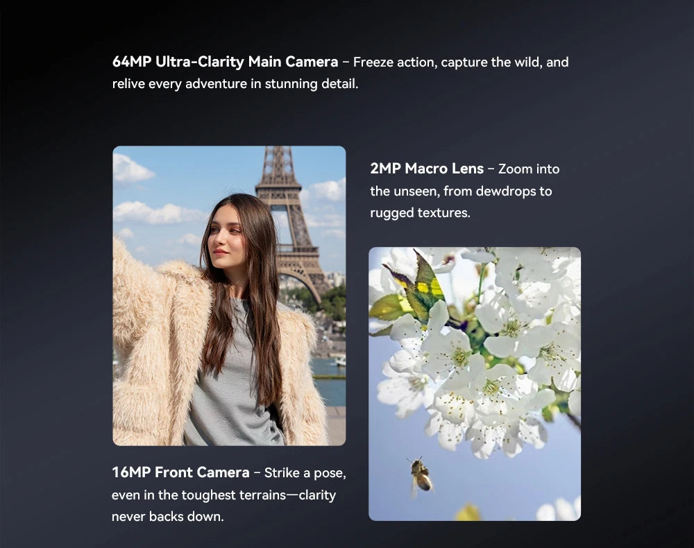 Cubot KingKong Power 5 Rugged Smartphone – 15300mAh, 120Hz