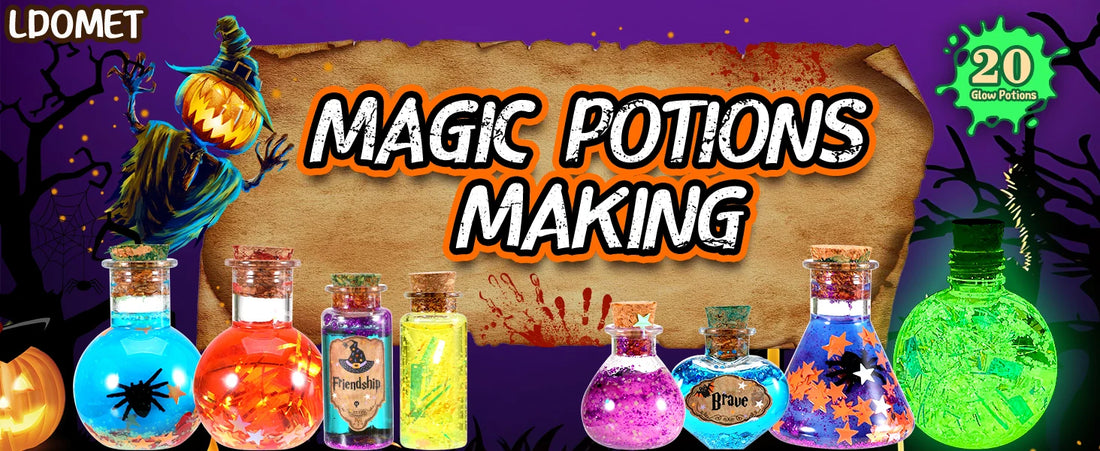 DIY Fairy Magical Potions Kit – Halloween & Christmas Craft Set