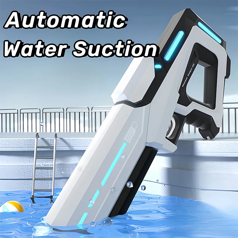 Electric Water Gun – Powerful Automatic Squirt Blaster for Adults & Kids