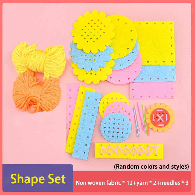 Montessori Lacing Toys – Animal Sewing Kit for Toddlers & Kids