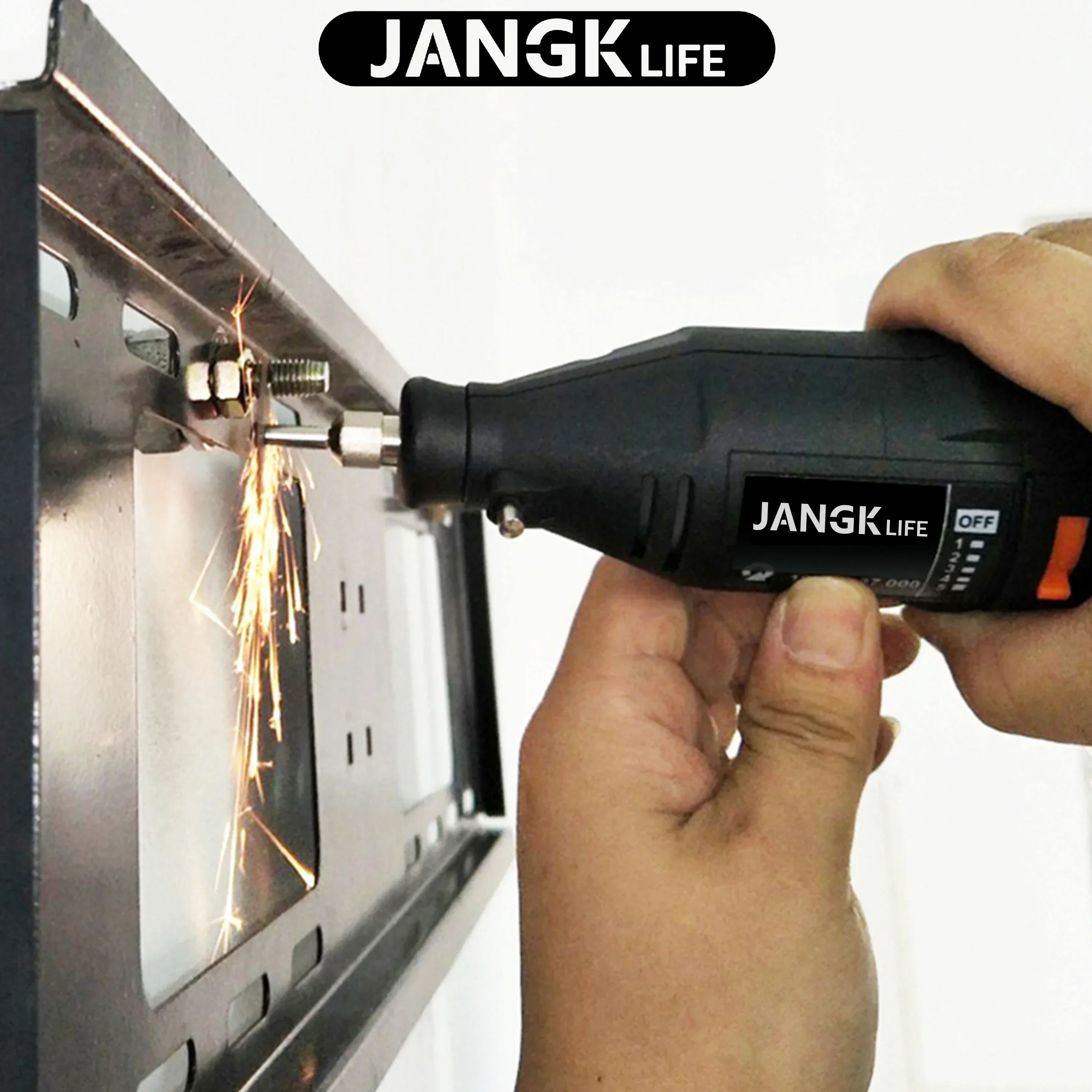 JANGKLIFE Electric Mini Drill Grinder – 110V/220V Rotary Tool Kit (Compatible with 3000/4000 Series)