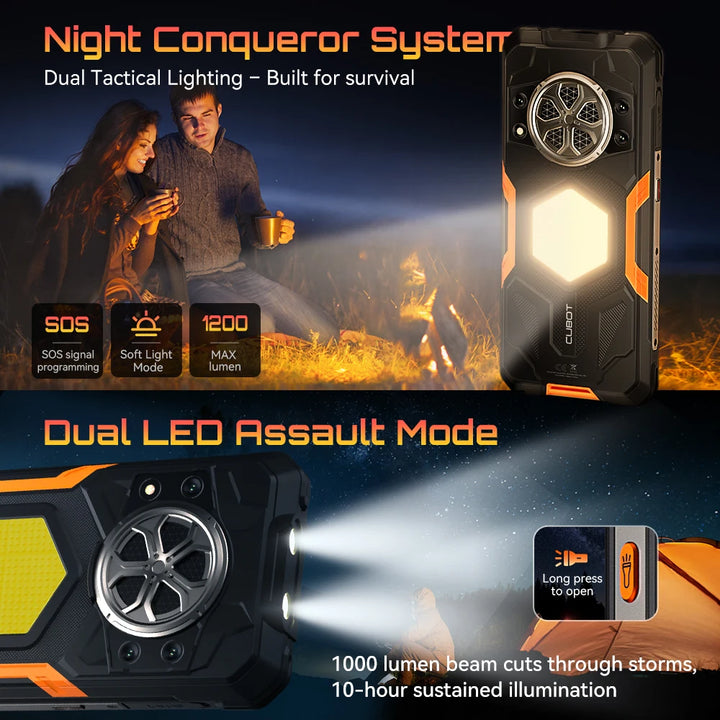 Cubot KingKong Power 5 Rugged Smartphone – 15300mAh, 120Hz