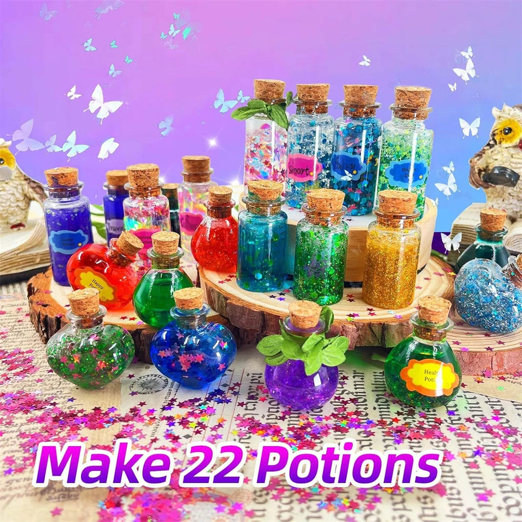 DIY Fairy Magical Potions Kit – Halloween & Christmas Craft Set