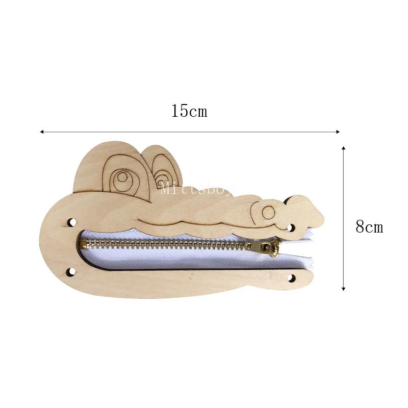 2024 Montessori DIY Busy Board – Wooden Educational Toy for Kids