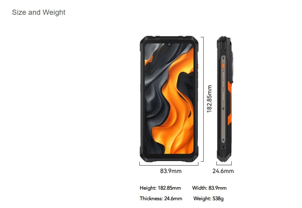 Cubot KingKong Power 5 Rugged Smartphone – 15300mAh, 120Hz