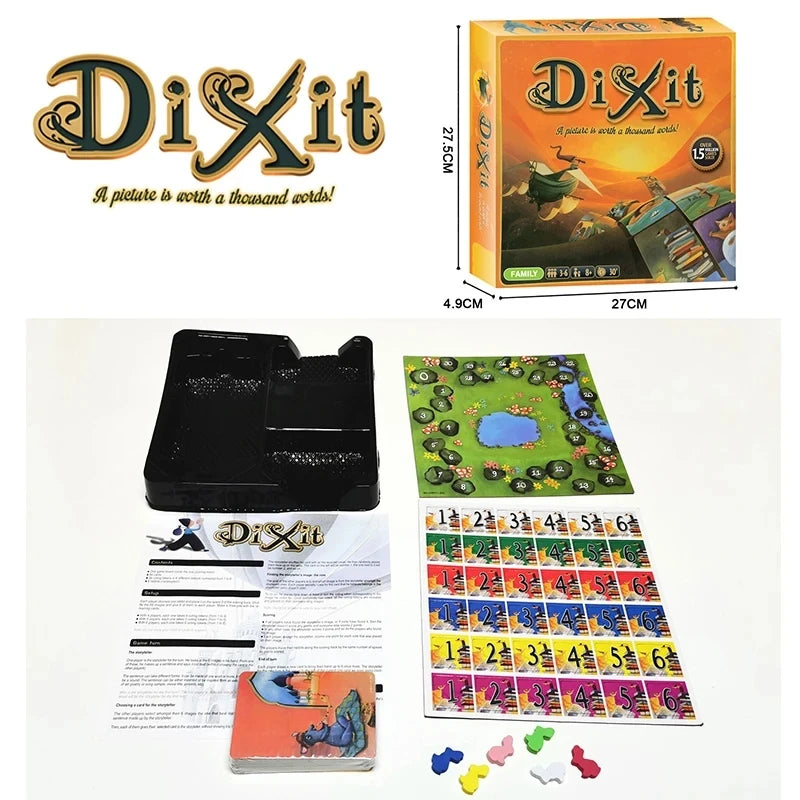 Dixit Odyssey – Storytelling Board Game for Families & Parties