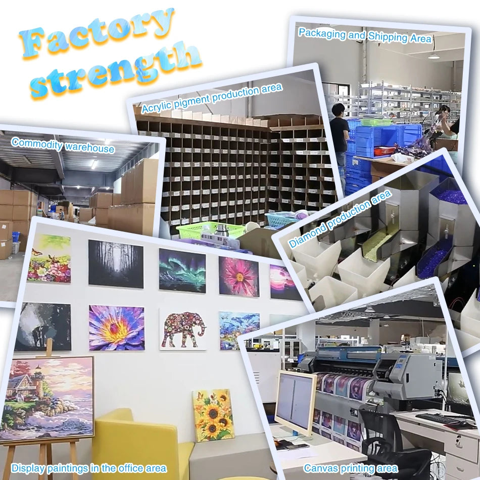 GATYZTORY Paint By Numbers – Flower Scenery Oil Painting Kit