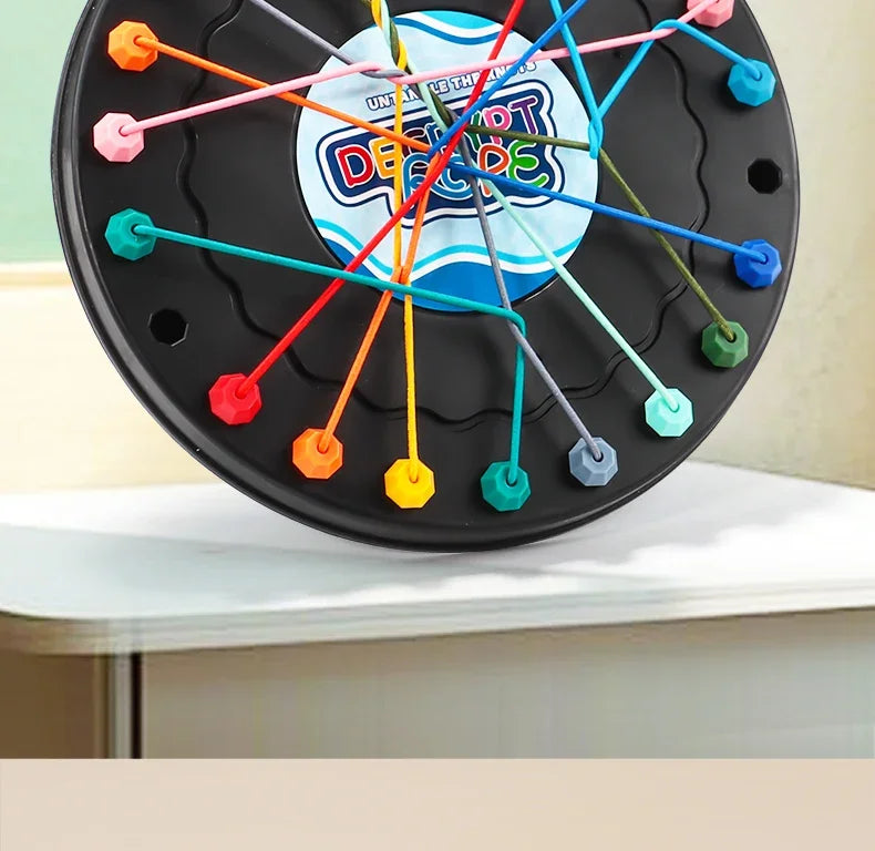 Children’s Rope Puzzle Game – Family Logic & Strategy Toy