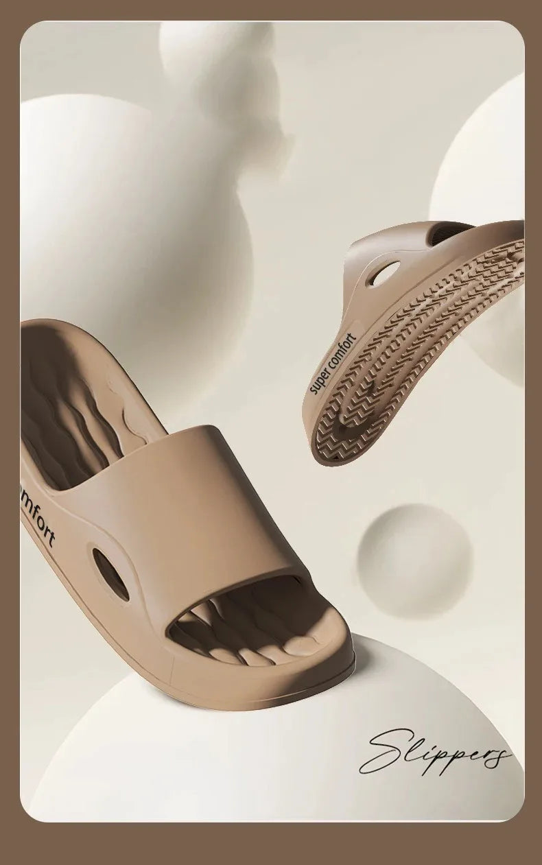 High Quality Men's Ligtweight EVA Indoor Home Sandals Slippers Shoes Men Slippers Outdoor Students Women Comfortable Slides