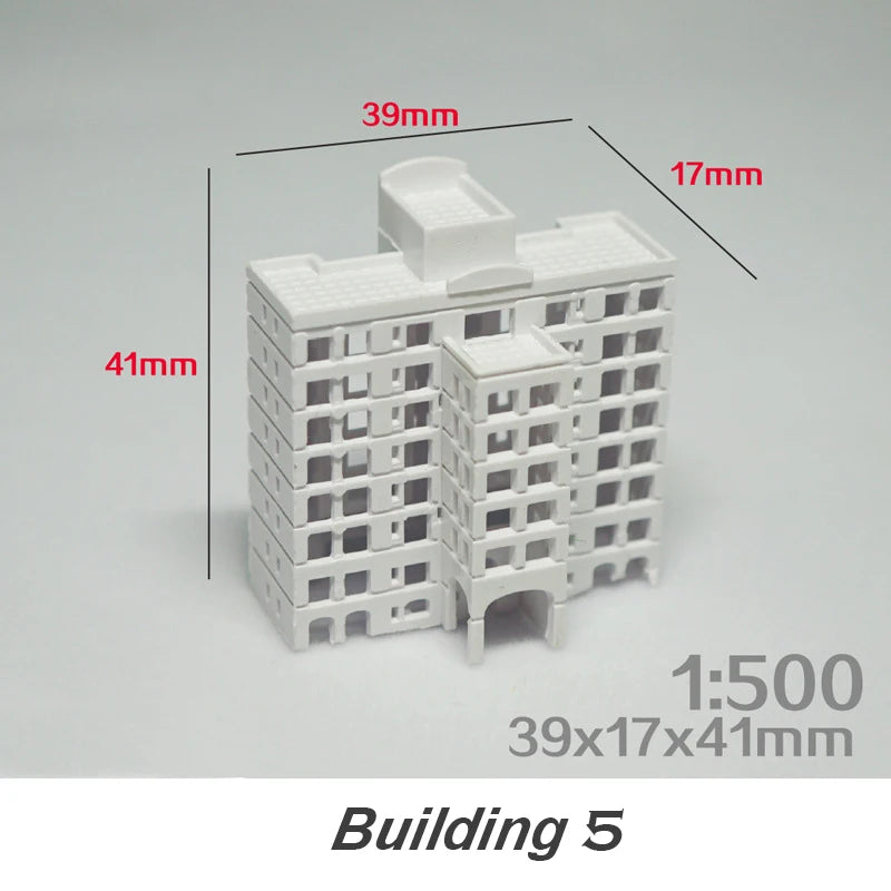 1:500 DIY Miniature House Model – ABS Architecture Kit
