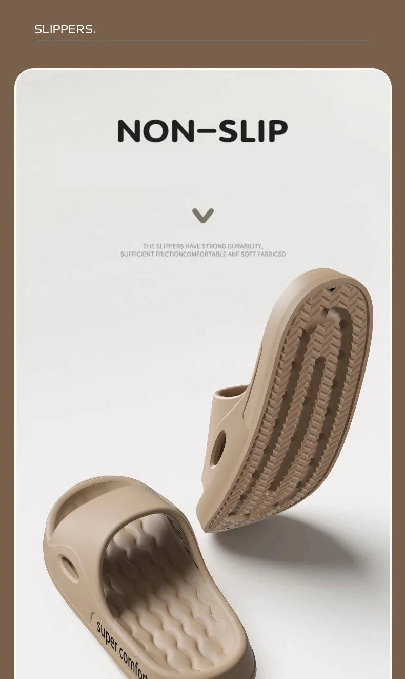 High Quality Men's Ligtweight EVA Indoor Home Sandals Slippers Shoes Men Slippers Outdoor Students Women Comfortable Slides