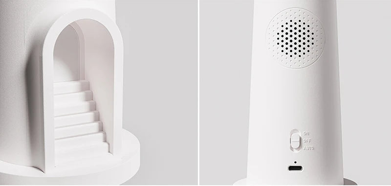 Moon Lamp Projection Lighthouse – Bluetooth Night Light with Remote