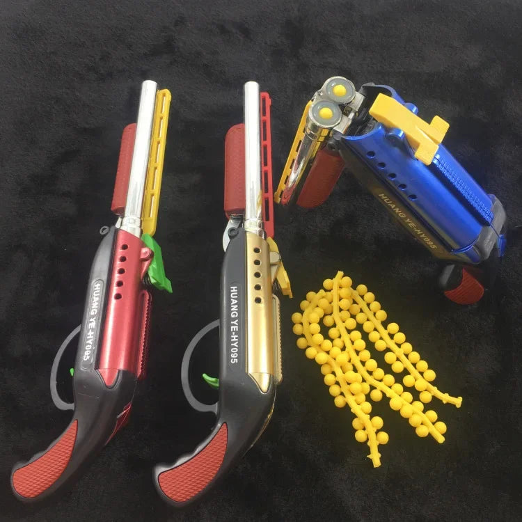 Toy Blaster Pistol Set – Manual Airsoft/BB & Paintball-Style Kids Handgun