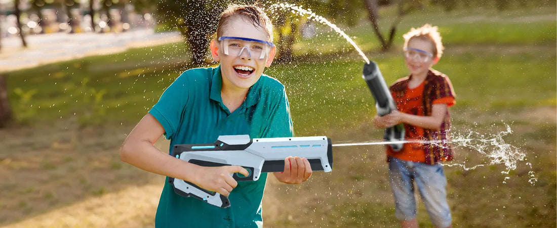 Electric Water Gun – Powerful Automatic Squirt Blaster for Adults & Kids